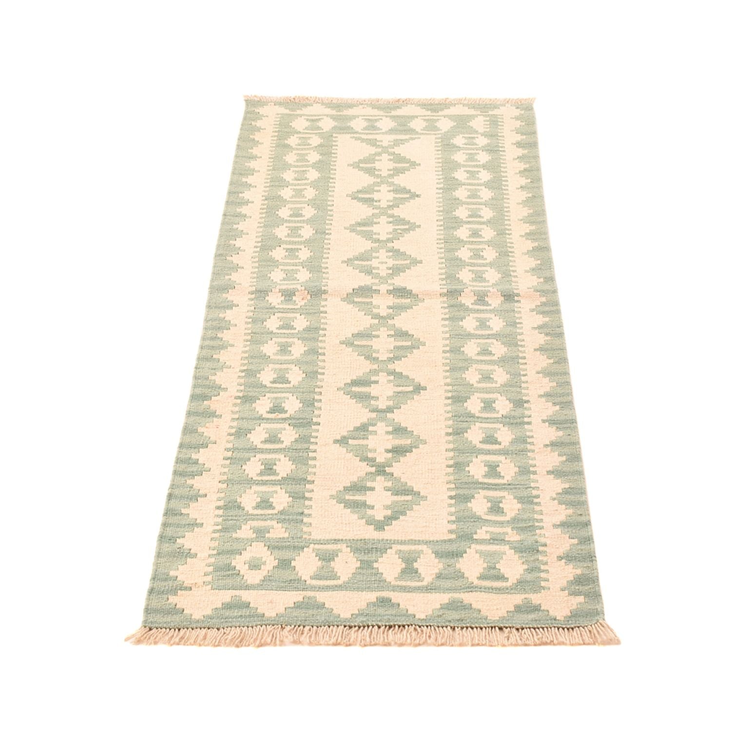 Alfombra de pasillo Alfombra Kelim - Oriental - 197 x 65 cm - multicolor