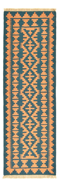 Alfombra de pasillo Alfombra Kelim - Oriental - 194 x 62 cm - multicolor