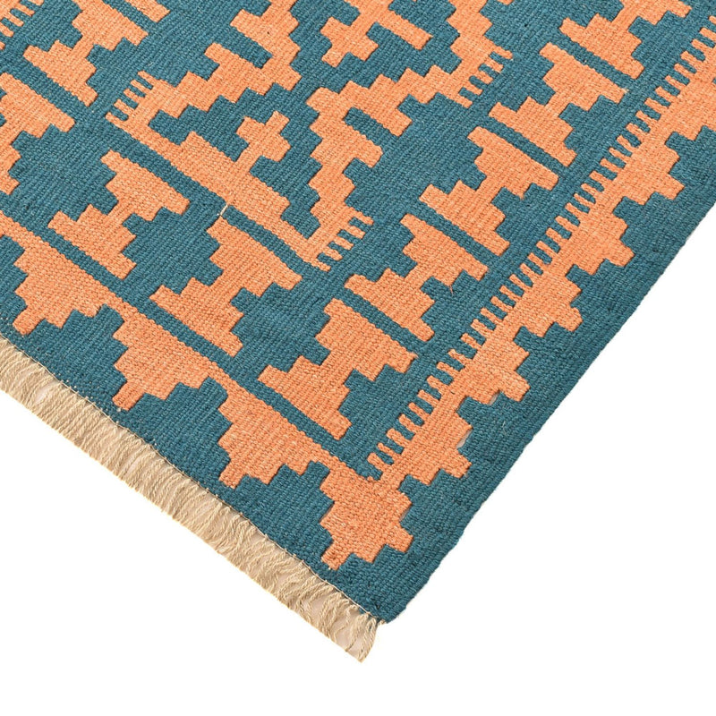 Alfombra de pasillo Alfombra Kelim - Oriental - 194 x 62 cm - multicolor