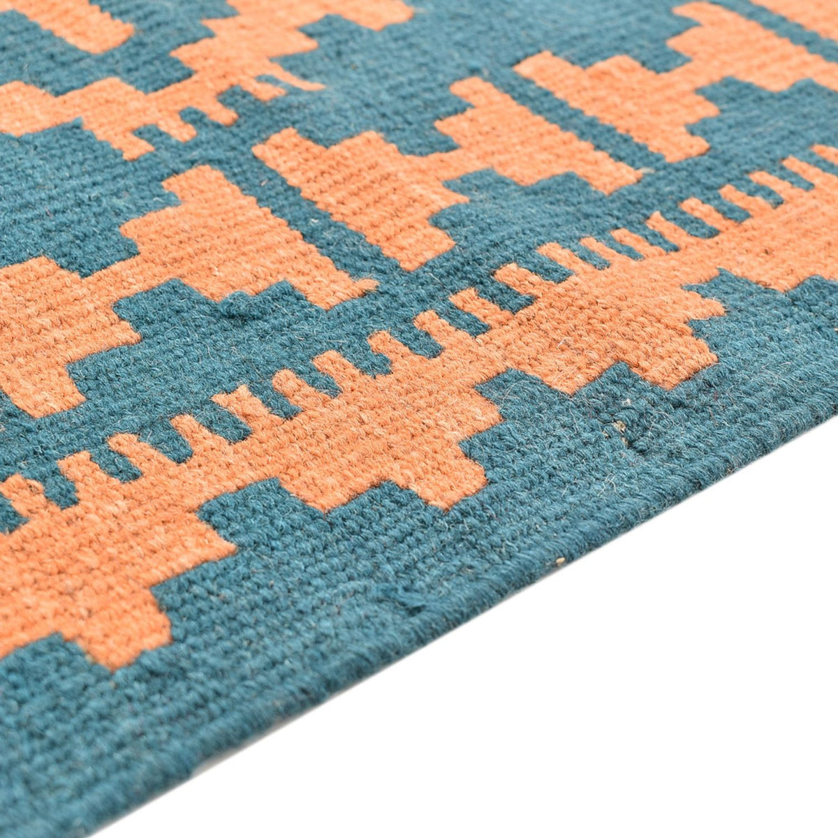 Alfombra de pasillo Alfombra Kelim - Oriental - 194 x 62 cm - multicolor