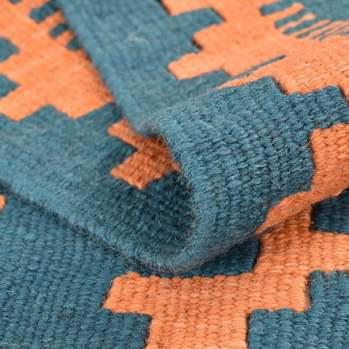 Alfombra de pasillo Alfombra Kelim - Oriental - 194 x 62 cm - multicolor