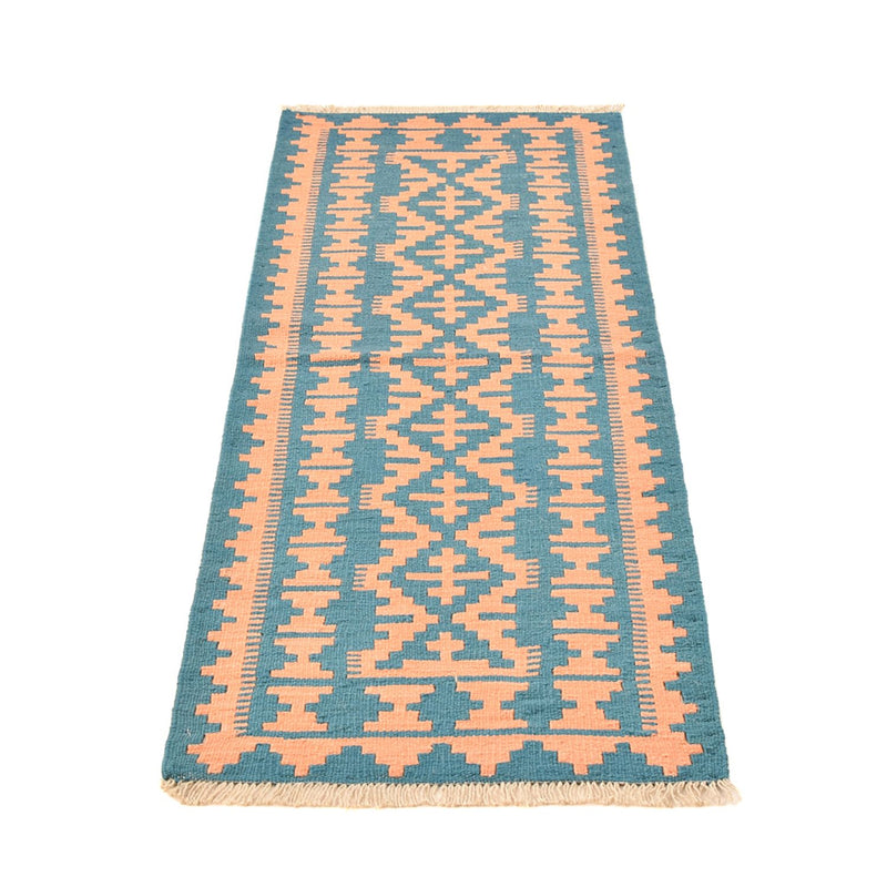 Alfombra de pasillo Alfombra Kelim - Oriental - 194 x 62 cm - multicolor
