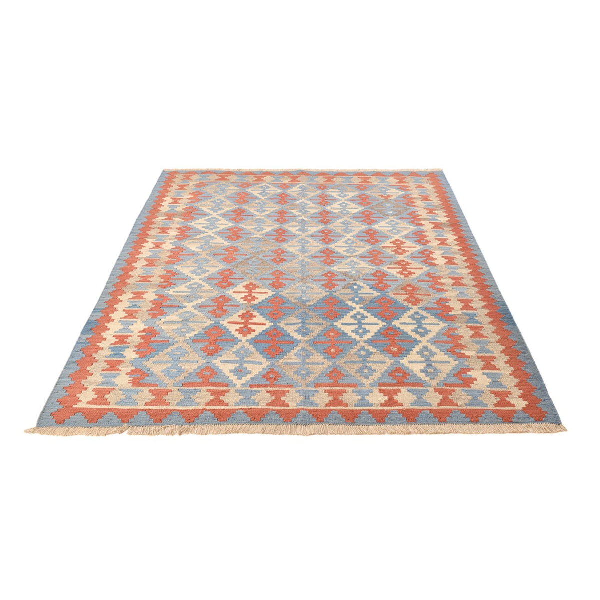 Alfombra Kelim - Oriental - 243 x 181 cm - multicolor