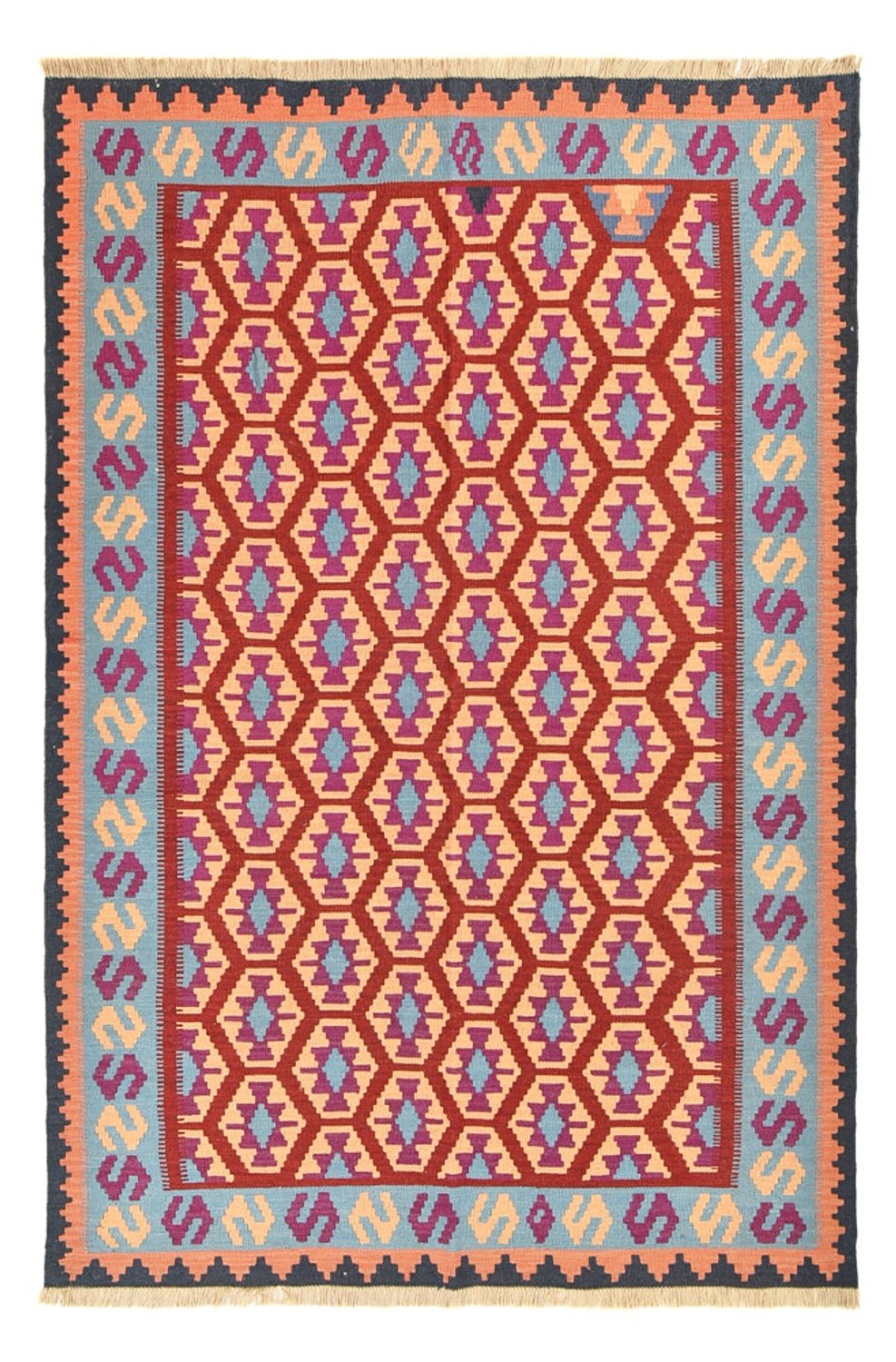 Alfombra Kelim - Oriental - 244 x 166 cm - multicolor