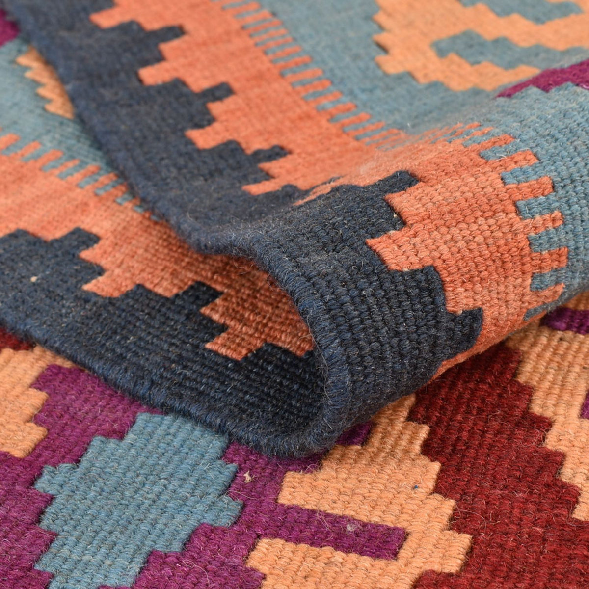 Alfombra Kelim - Oriental - 244 x 166 cm - multicolor