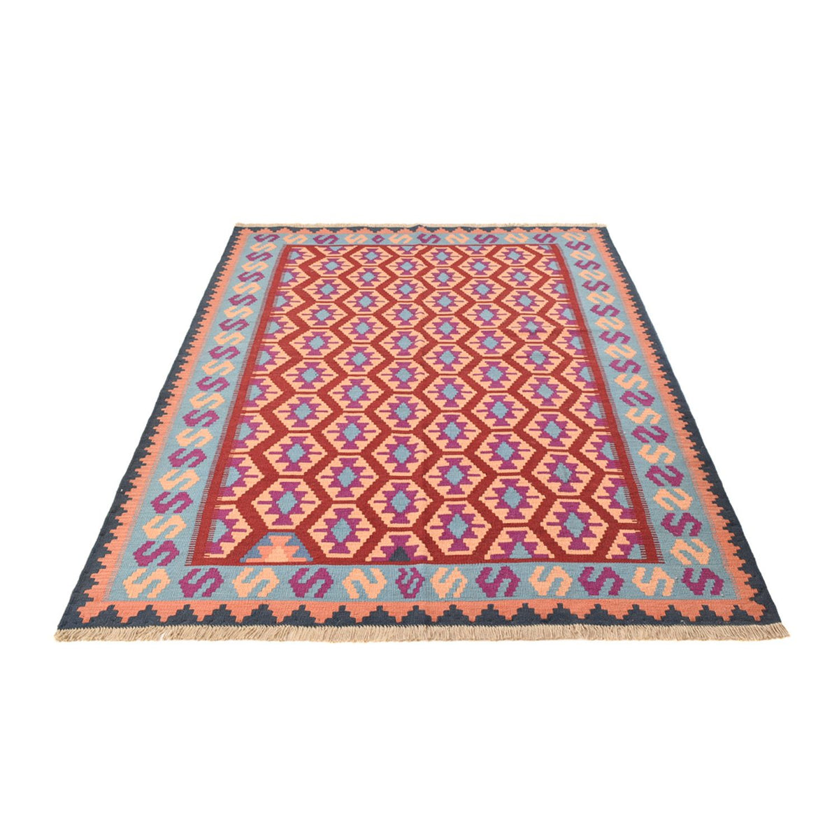 Alfombra Kelim - Oriental - 244 x 166 cm - multicolor