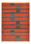 Alfombra Kelim - Tendencia - 162 x 108 cm - multicolor