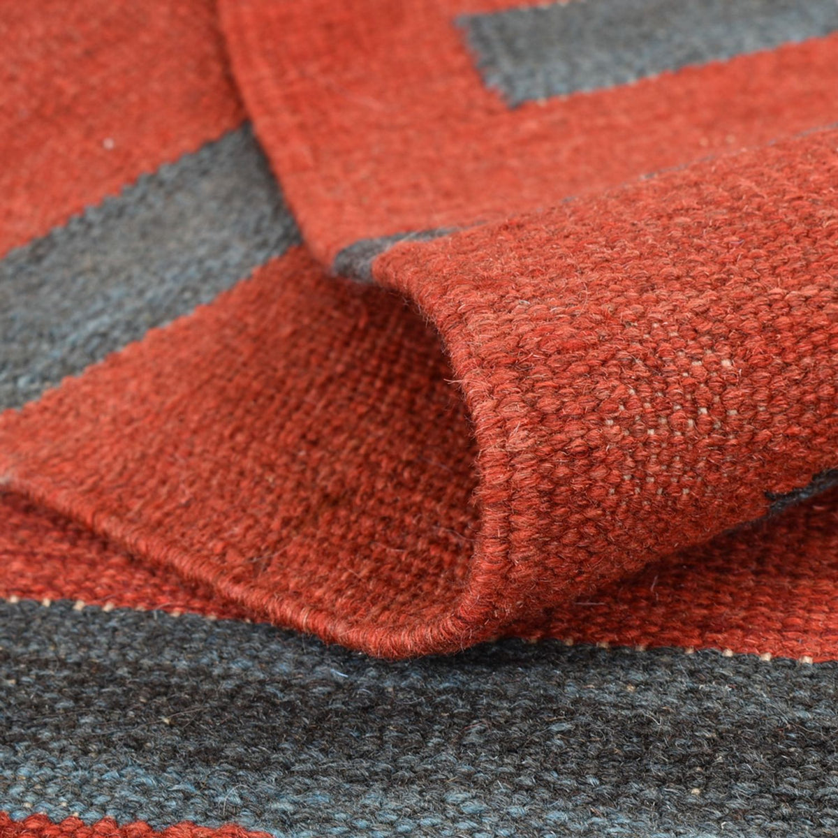 Alfombra Kelim - Tendencia - 162 x 108 cm - multicolor