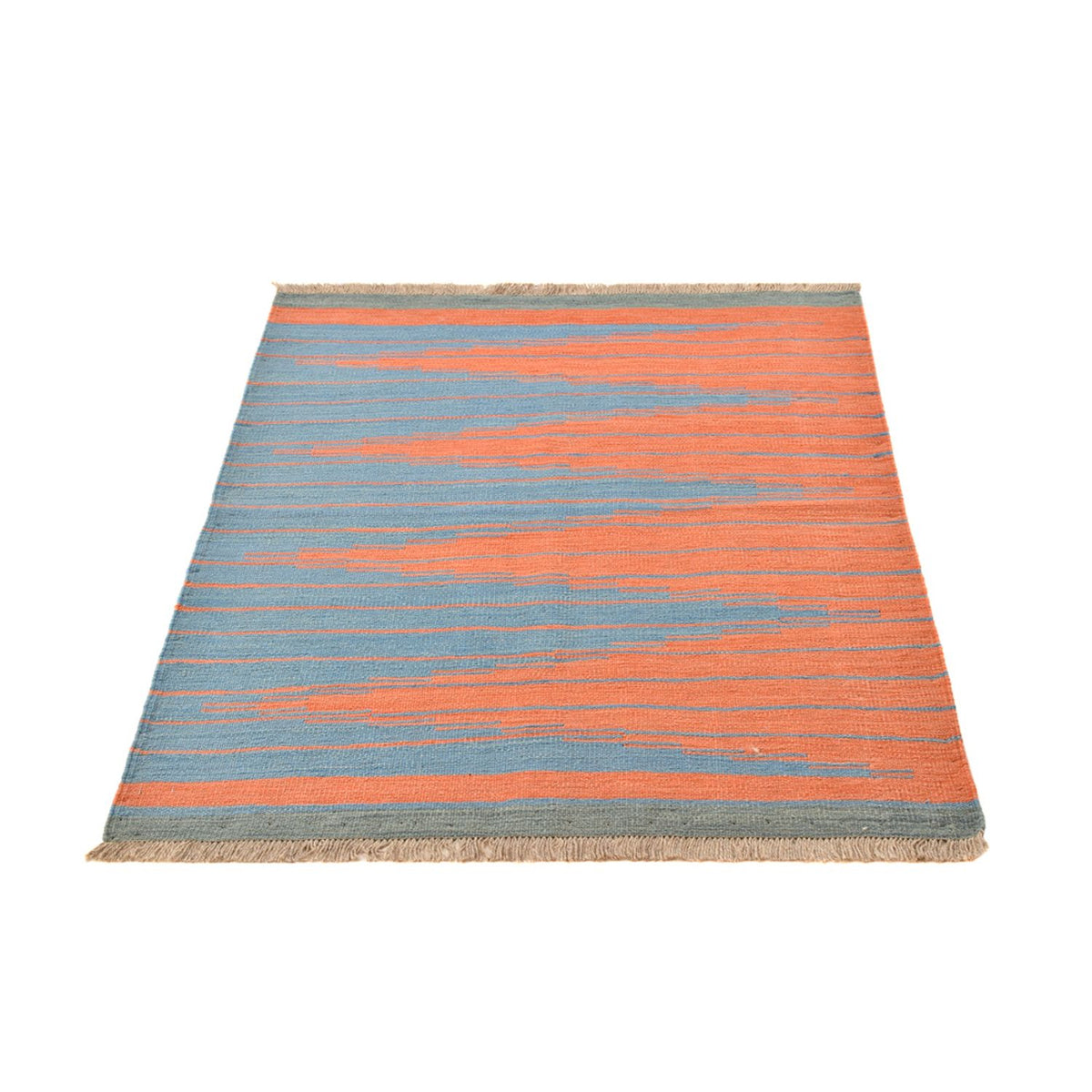 Alfombra Kelim - Tendencia - 150 x 103 cm - multicolor