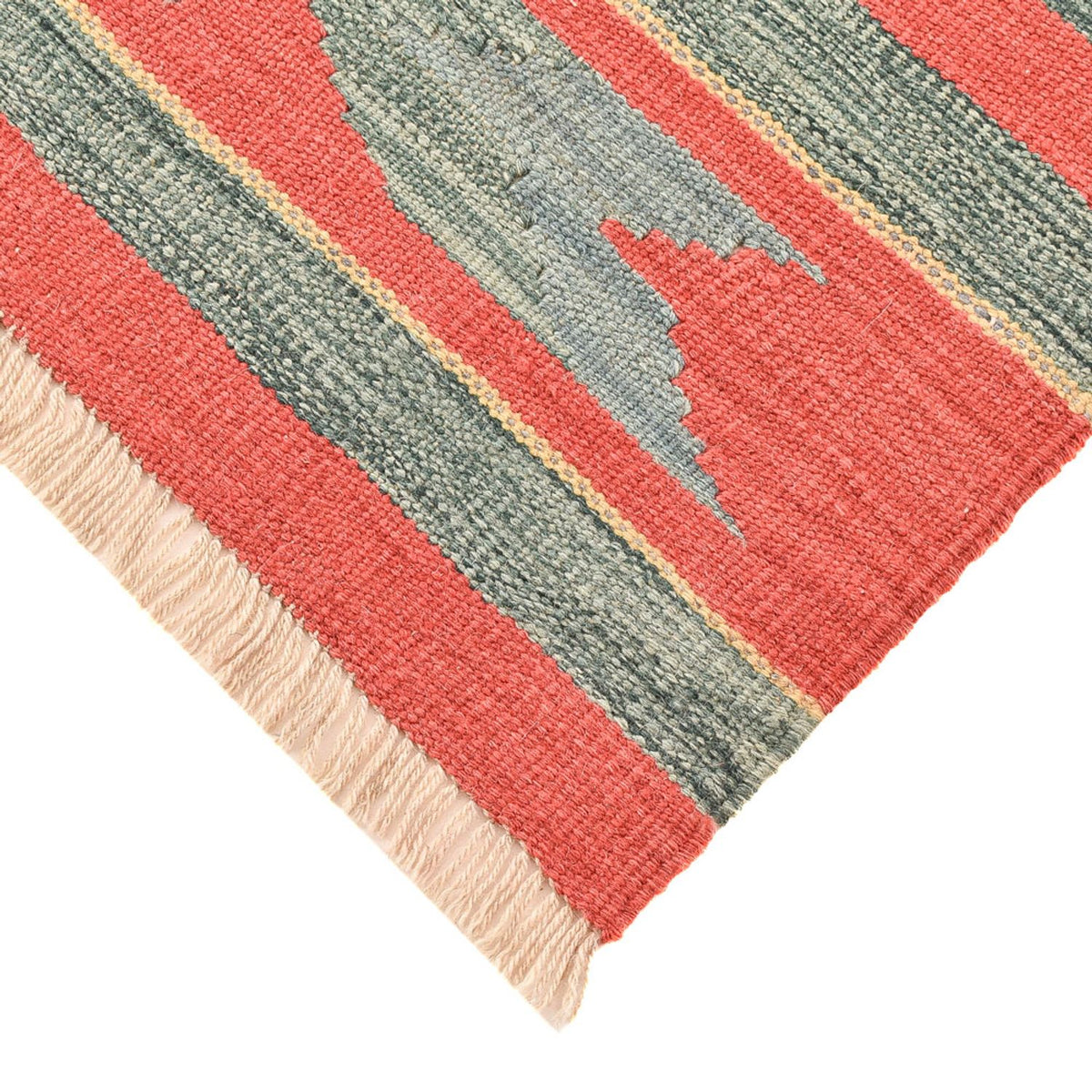 Alfombra Kelim - Tendencia - 141 x 101 cm - multicolor