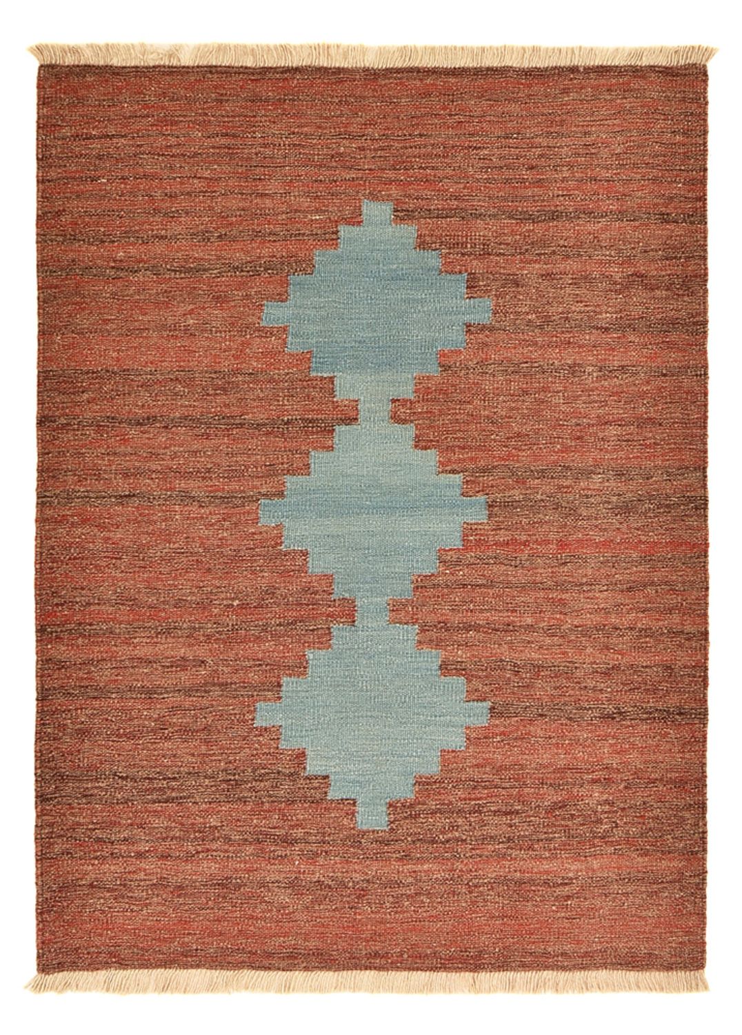 Alfombra Kelim - Tendencia - 158 x 116 cm - multicolor