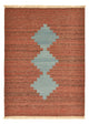 Kilim moderno Alfombra 116x158cm - Alfombra de lana