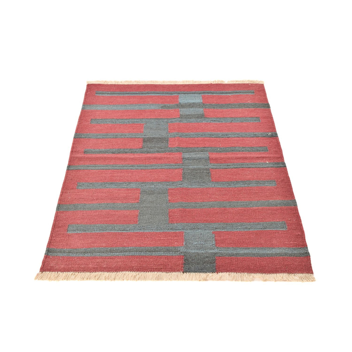 Alfombra Kelim - Tendencia - 148 x 104 cm - multicolor