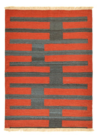 Alfombra Kelim - Tendencia - 144 x 107 cm - multicolor