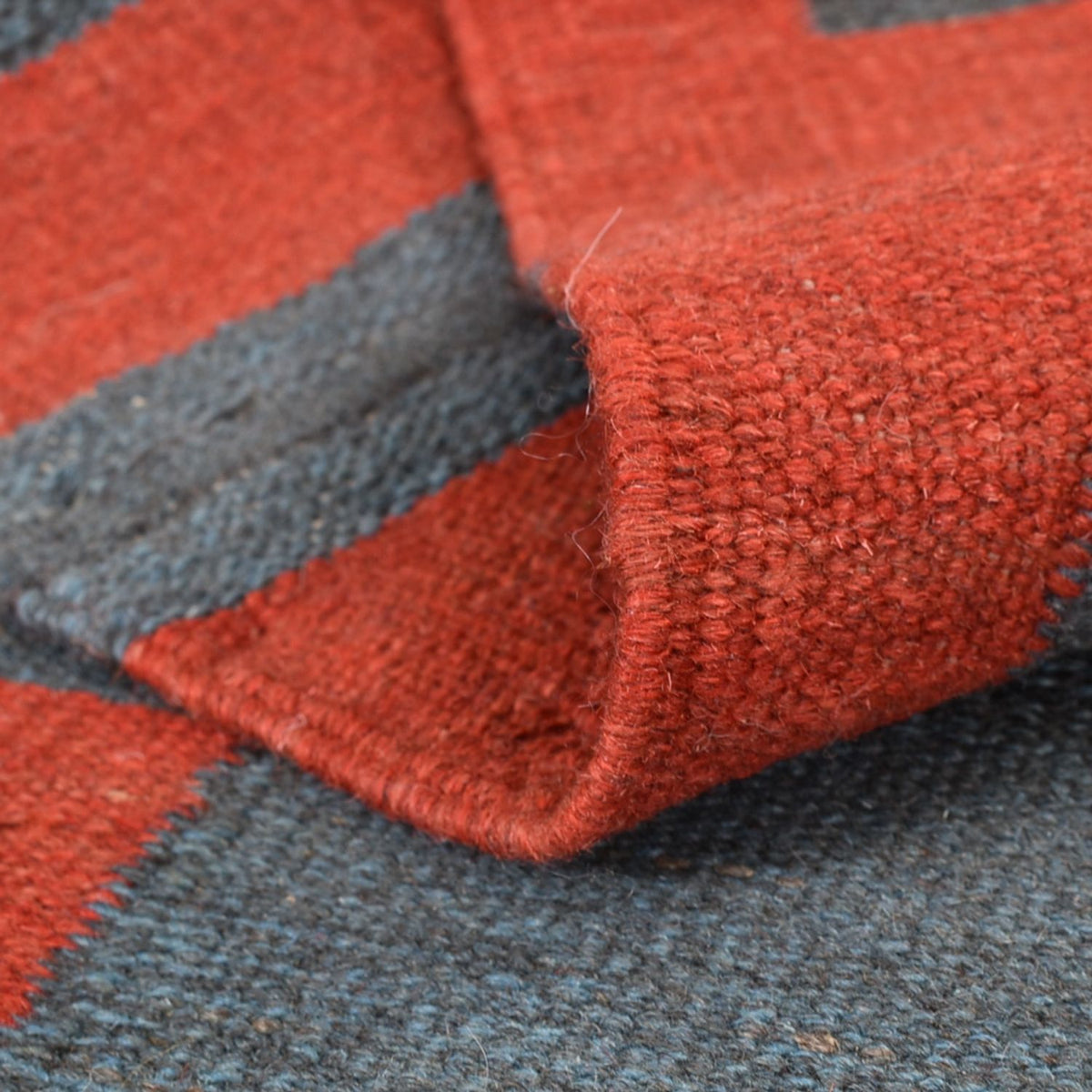 Alfombra Kelim - Tendencia - 144 x 107 cm - multicolor