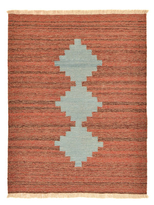 Alfombra Kelim - Tendencia - 148 x 115 cm - multicolor