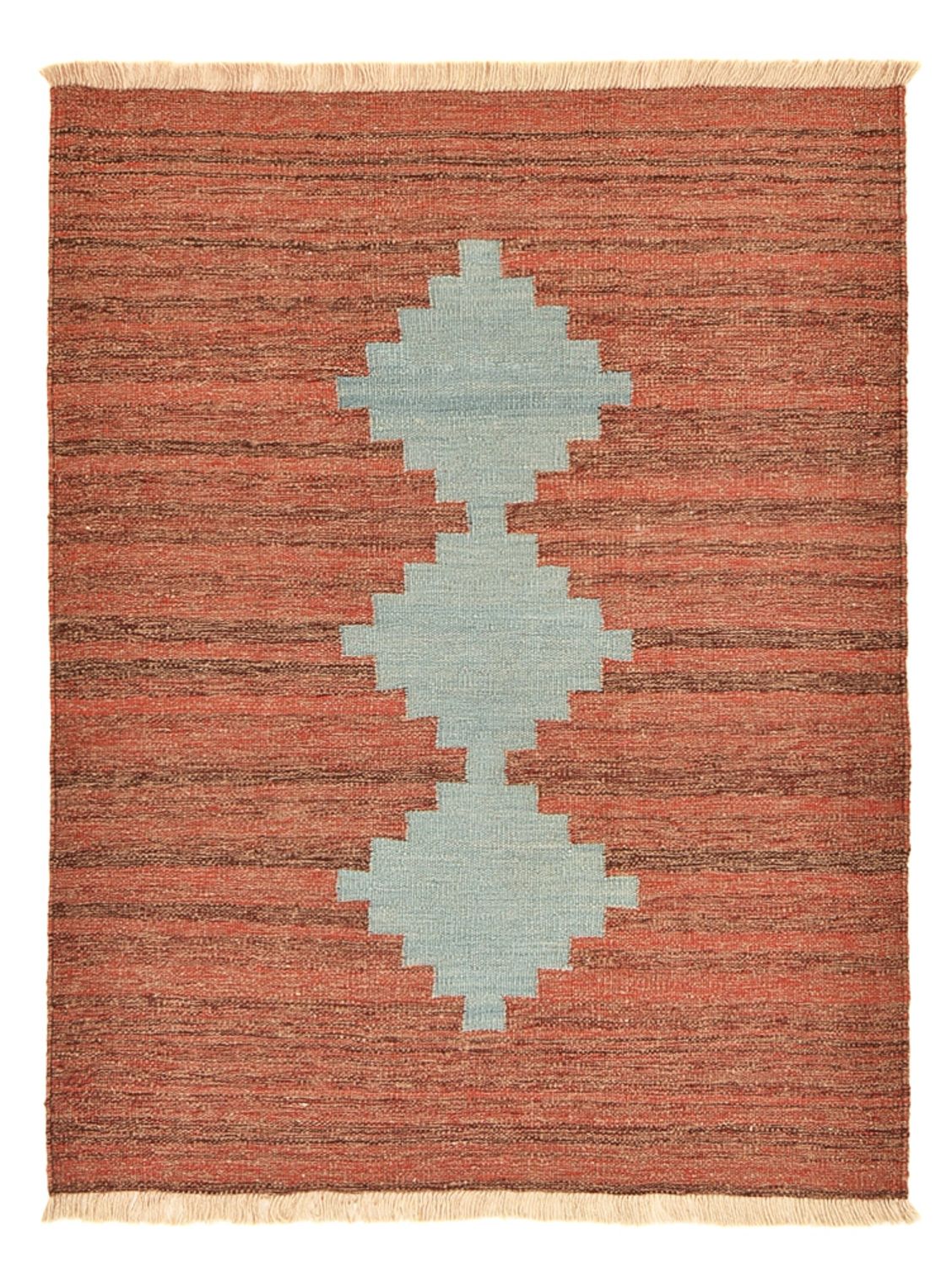Alfombra Kelim - Tendencia - 148 x 115 cm - multicolor