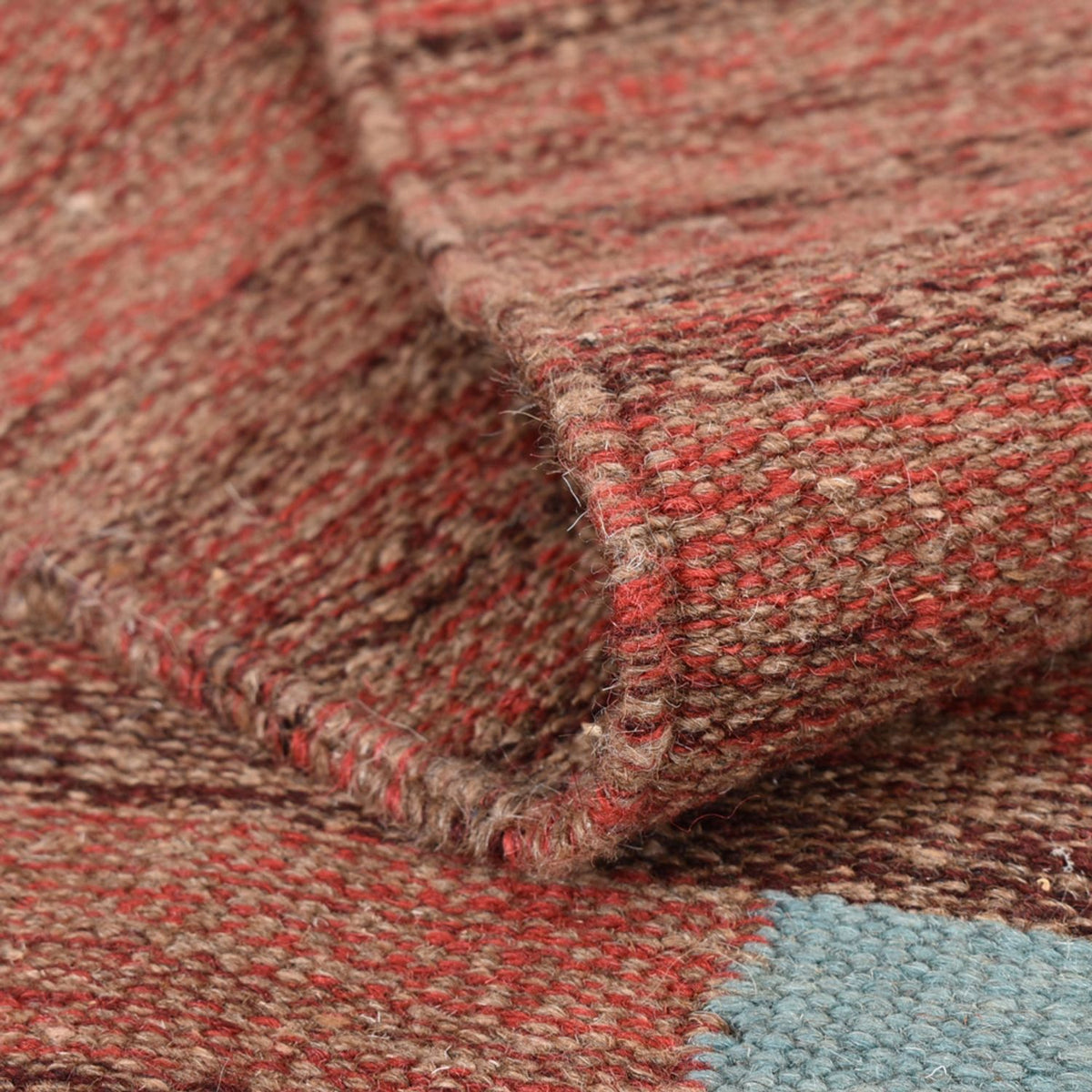 Alfombra Kelim - Tendencia - 148 x 115 cm - multicolor