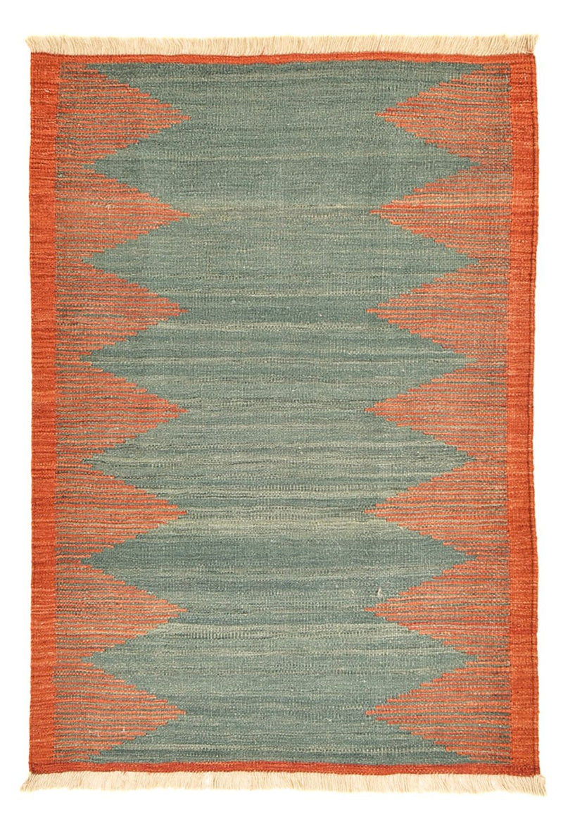 Alfombra Kelim - Tendencia - 148 x 106 cm - multicolor