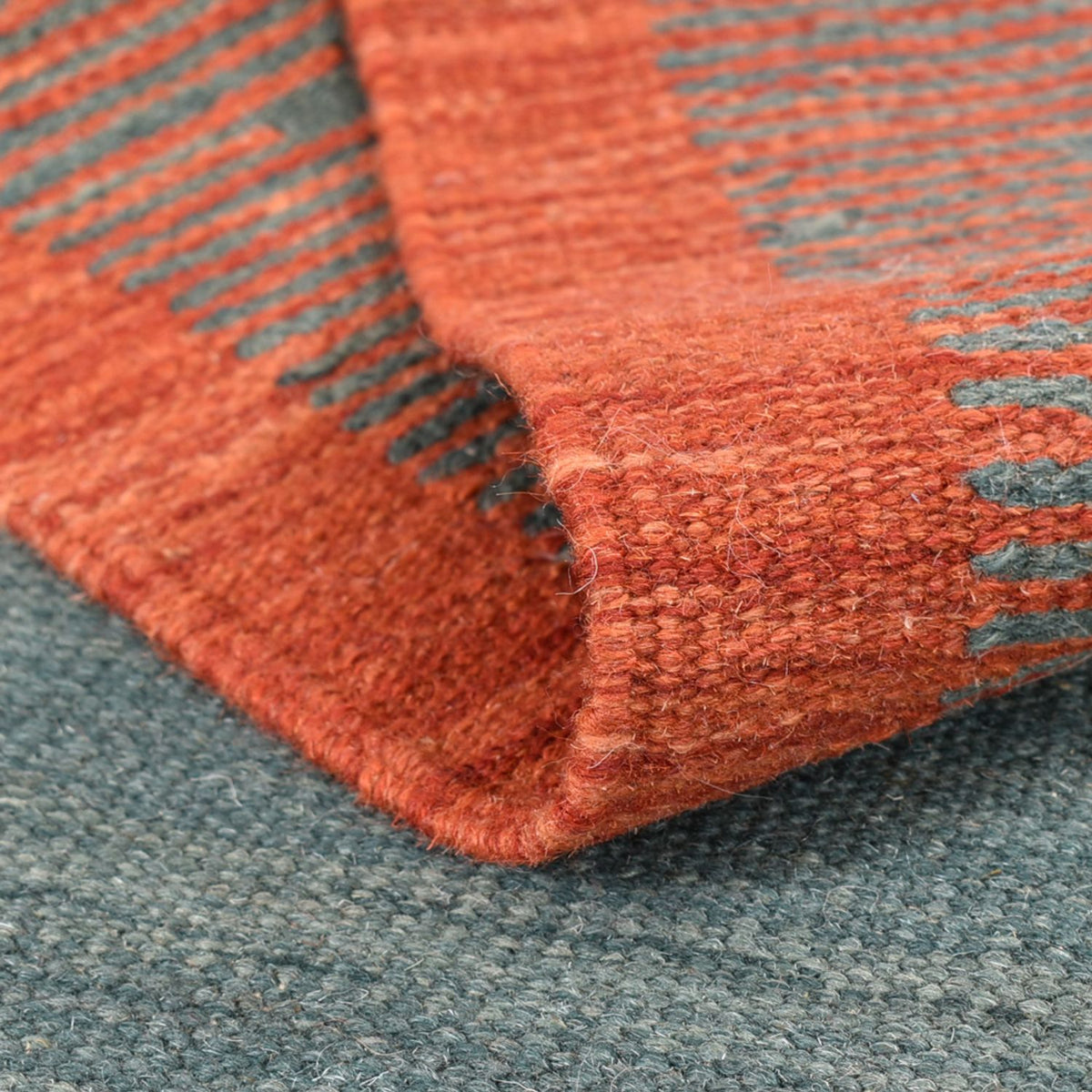 Alfombra Kelim - Tendencia - 148 x 106 cm - multicolor