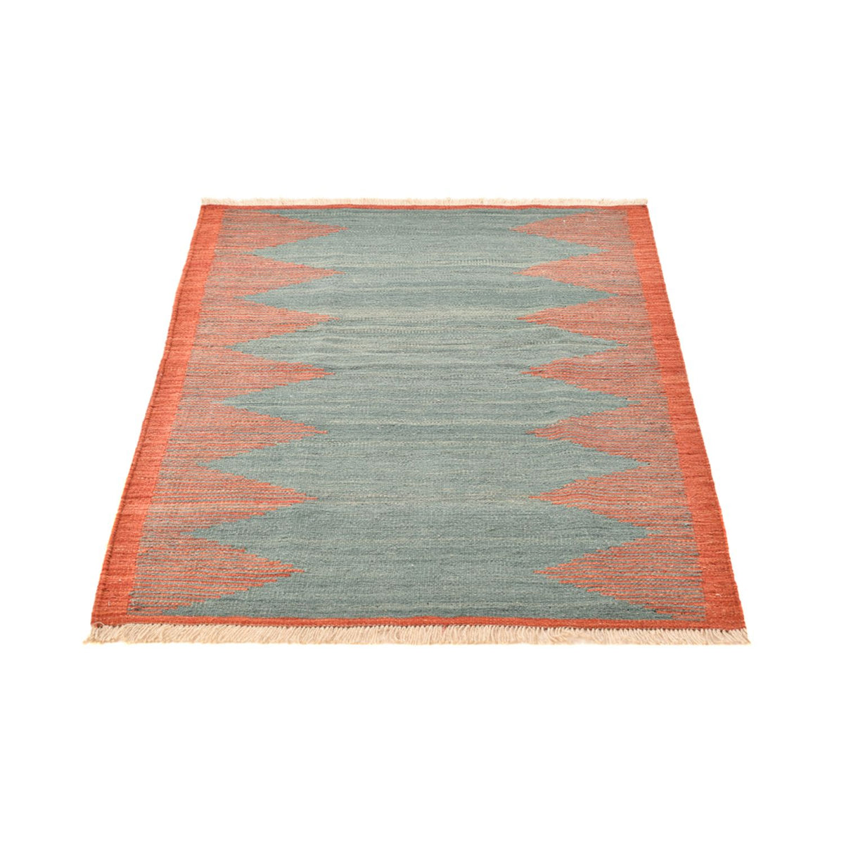 Alfombra Kelim - Tendencia - 148 x 106 cm - multicolor