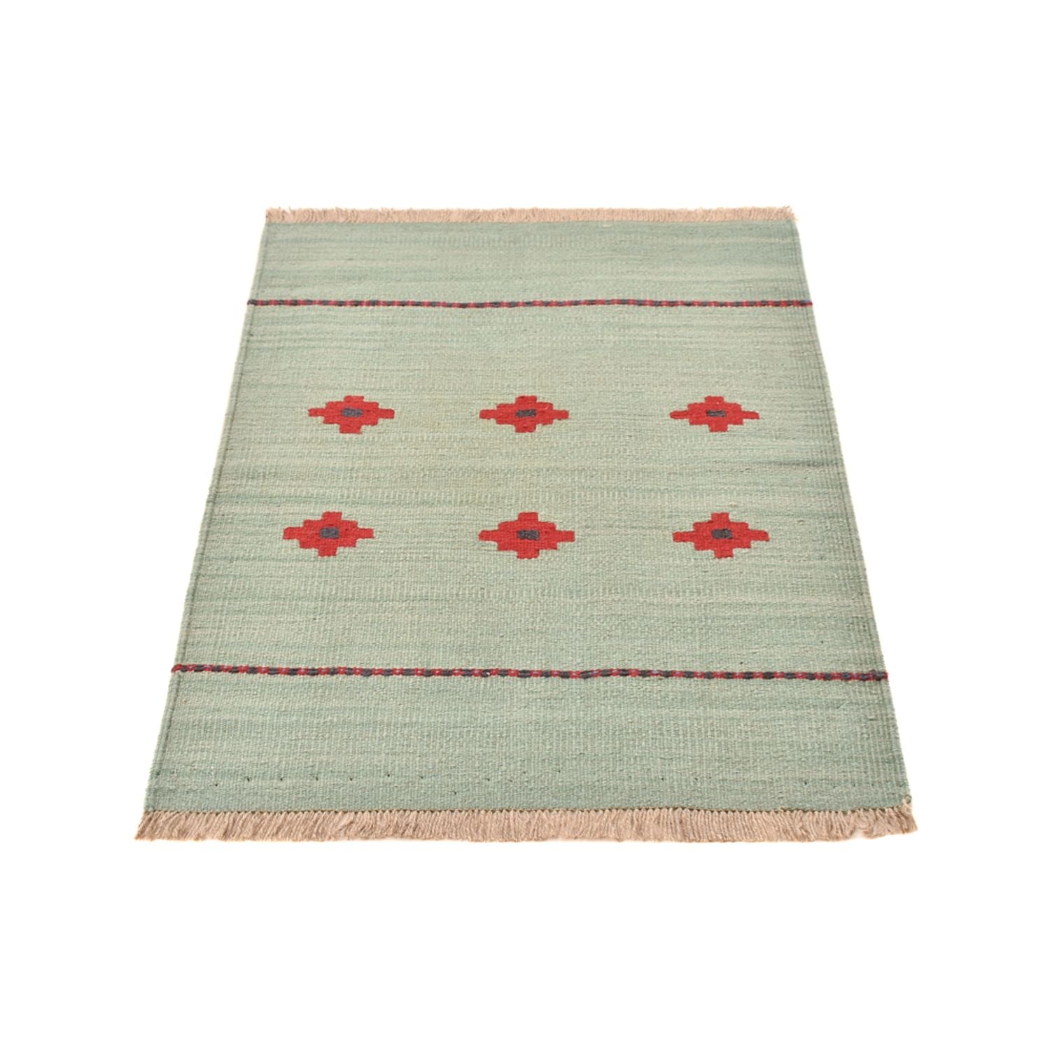 Alfombra Kelim - Tendencia - 119 x 80 cm - multicolor