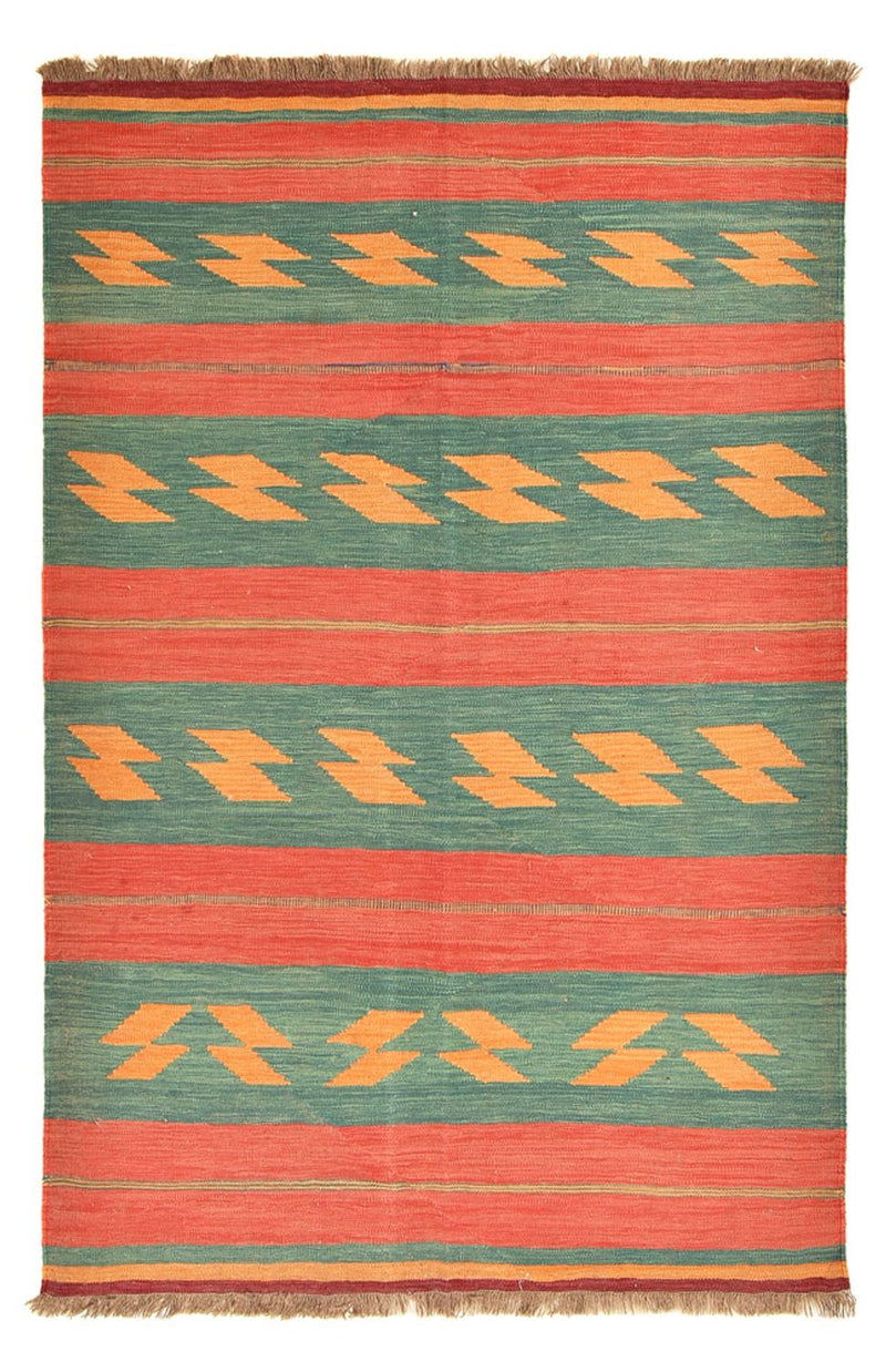 Alfombra Kelim - Tendencia - 212 x 146 cm - multicolor