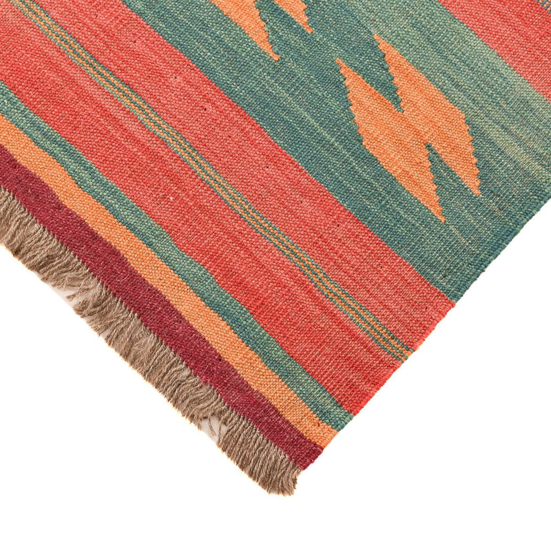 Alfombra Kelim - Tendencia - 212 x 146 cm - multicolor