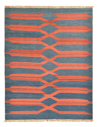 Alfombra Kelim - Tendencia - 204 x 159 cm - multicolor