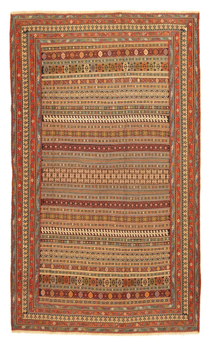 Alfombra persa - Nómada - 304 x 194 cm - multicolor