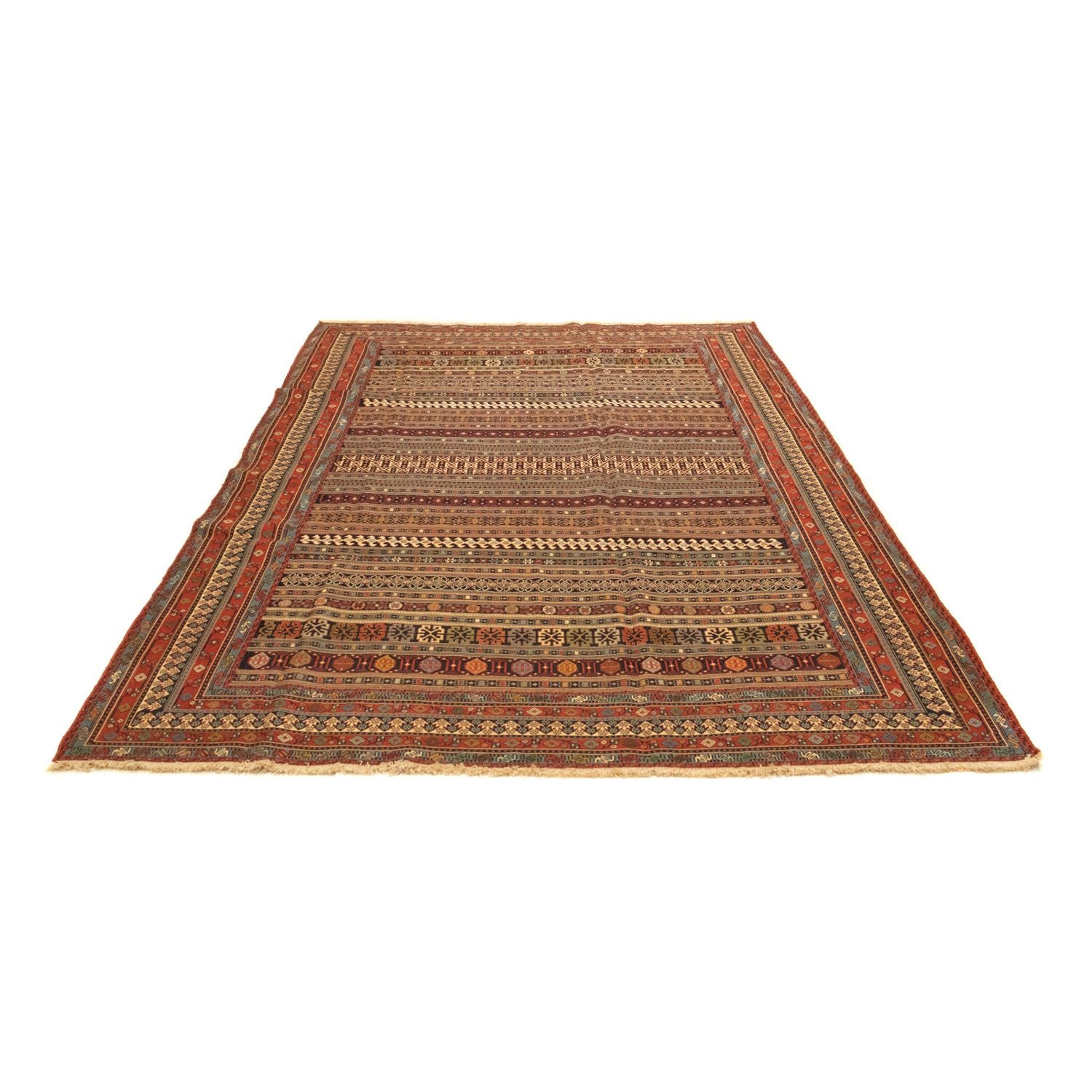 Alfombra persa - Nómada - 304 x 194 cm - multicolor
