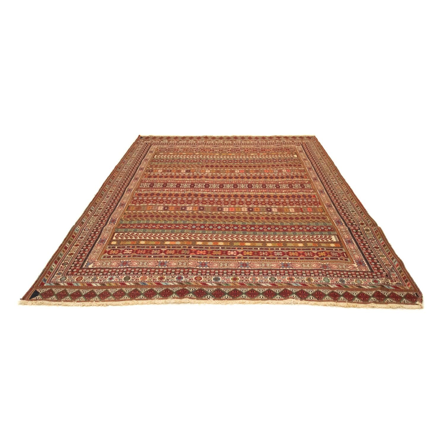 Alfombra persa - Nómada - 297 x 197 cm - multicolor