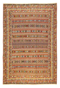 Alfombra persa - Nómada - 287 x 194 cm - multicolor