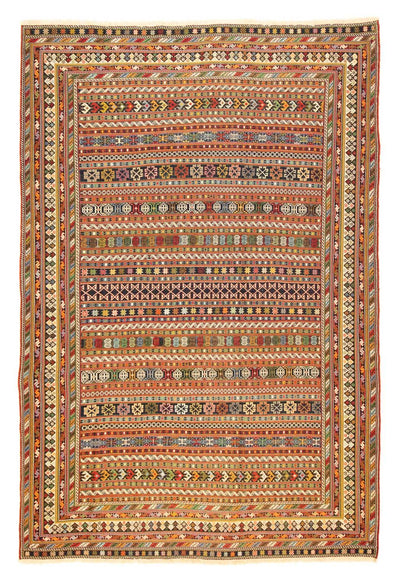 Afshar Sirjan Alfombra 194x287cm - Alfombra persa