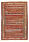Afshar Sirjan Alfombra 196x293cm - Alfombra persa - Rectángulo / Multicolor / 196 x 293 cm Rectángulo