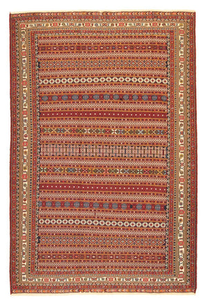Alfombra persa - Nómada - 293 x 196 cm - multicolor