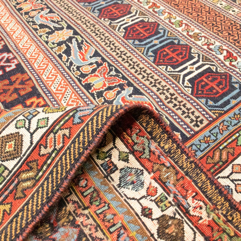 Alfombra persa - Nómada - 296 x 202 cm - multicolor