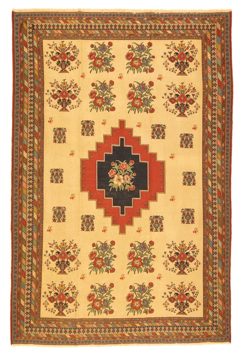 Alfombra persa - Nómada - 298 x 202 cm - oro