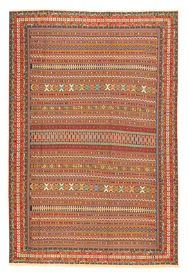 Alfombra persa - Nómada - 283 x 195 cm - multicolor