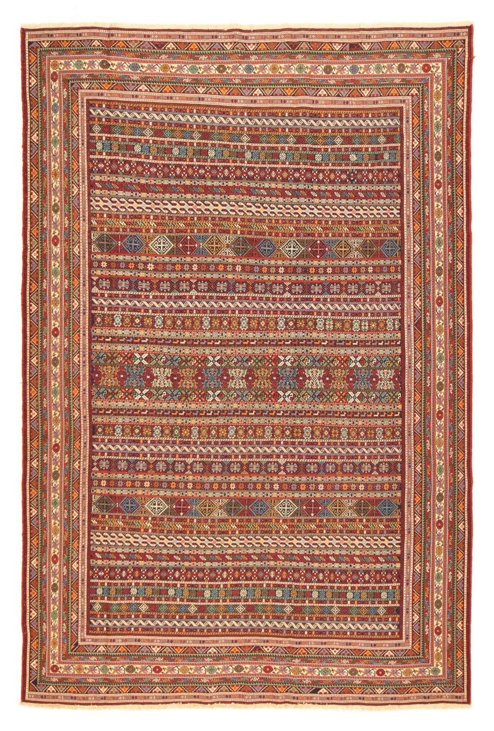 Alfombra persa - Nómada - 302 x 199 cm - multicolor