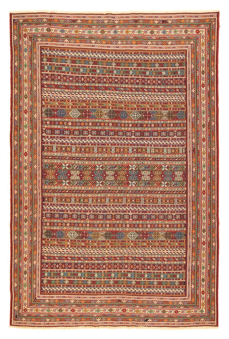 Alfombra persa - Nómada - 302 x 199 cm - multicolor