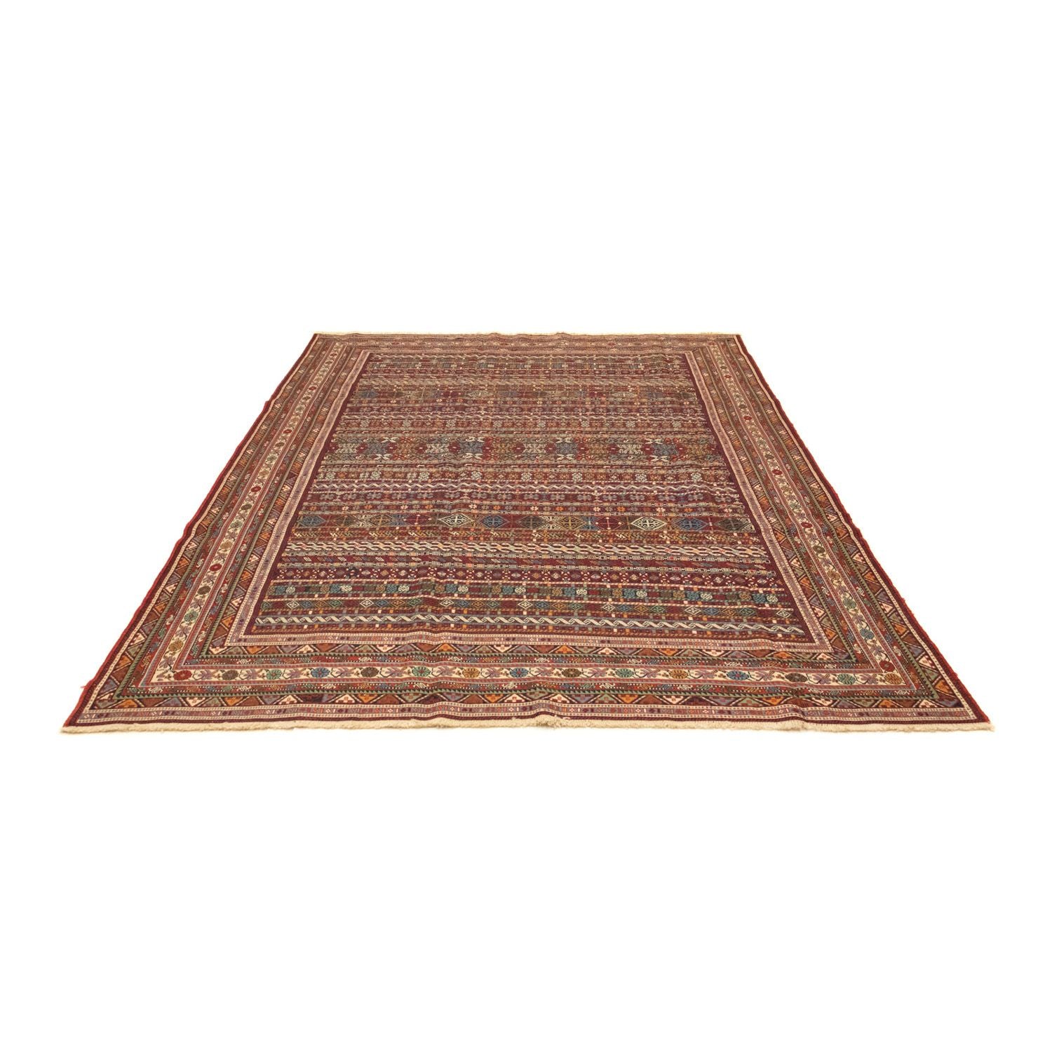 Alfombra persa - Nómada - 302 x 199 cm - multicolor