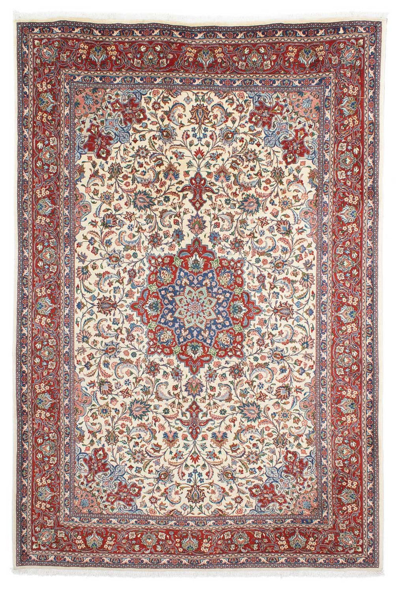 Alfombra persa - Real - 303 x 208 cm - beige
