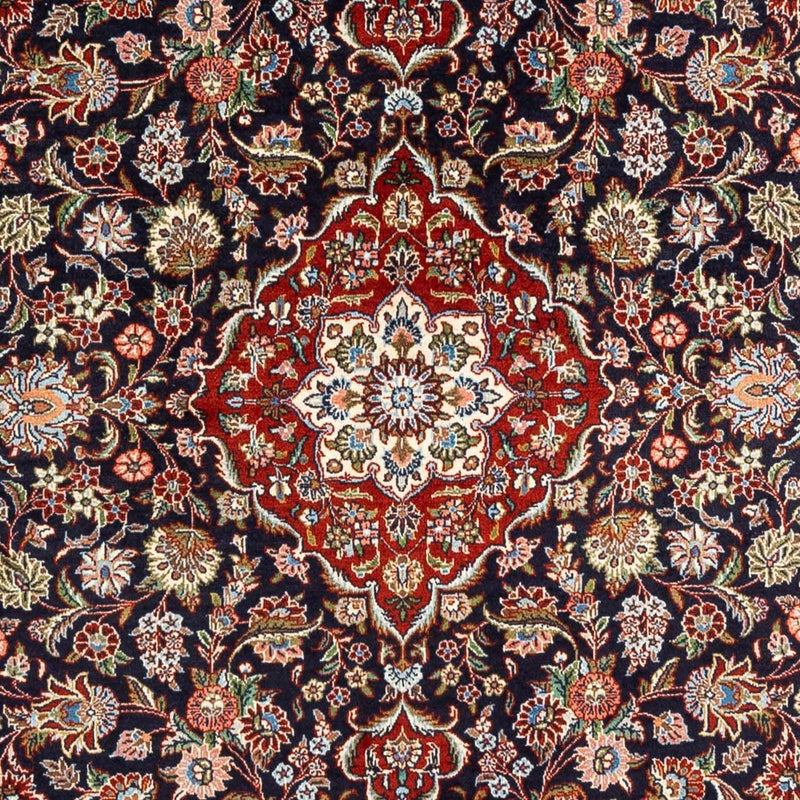 Alfombra persa - Real - 302 x 210 cm - azul oscuro