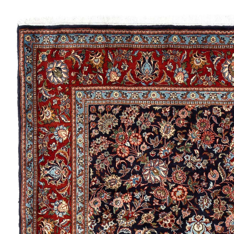 Alfombra persa - Real - 302 x 210 cm - azul oscuro
