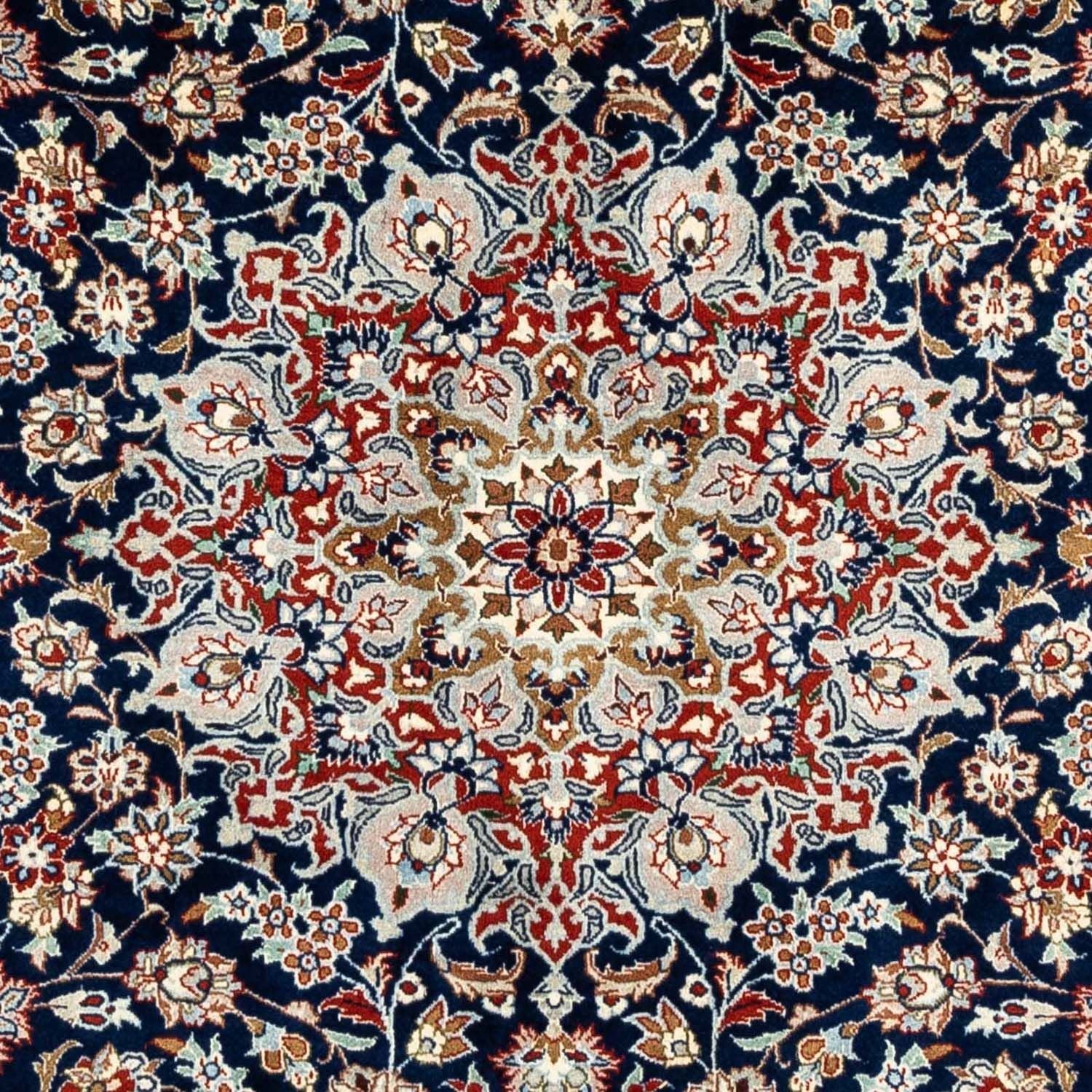 Alfombra persa - Real - 295 x 213 cm - azul oscuro