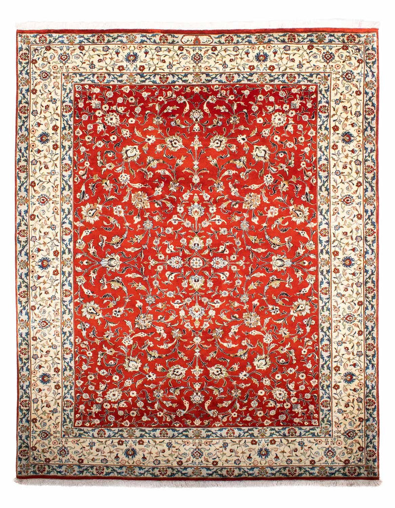 Alfombra persa - Clásica - 288 x 224 cm - rojo oscuro