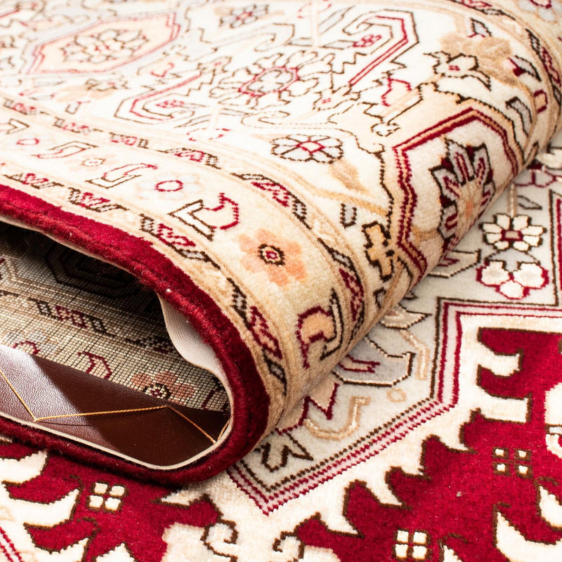 Alfombra Persa - Tabriz - Real - 300 x 200 cm - rojo oscuro