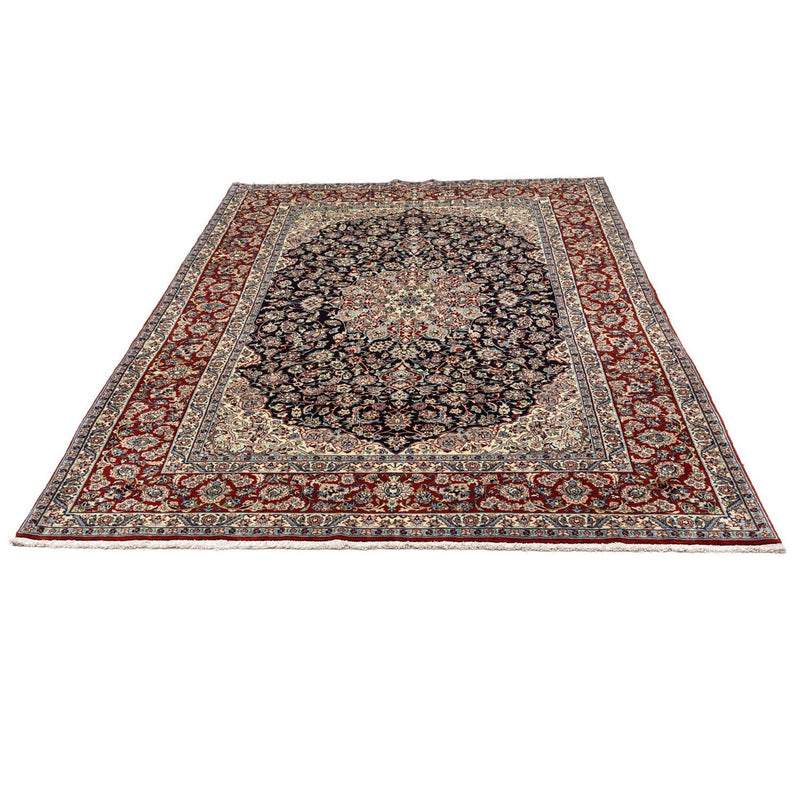 Alfombra persa - Real - 325 x 217 cm - azul oscuro