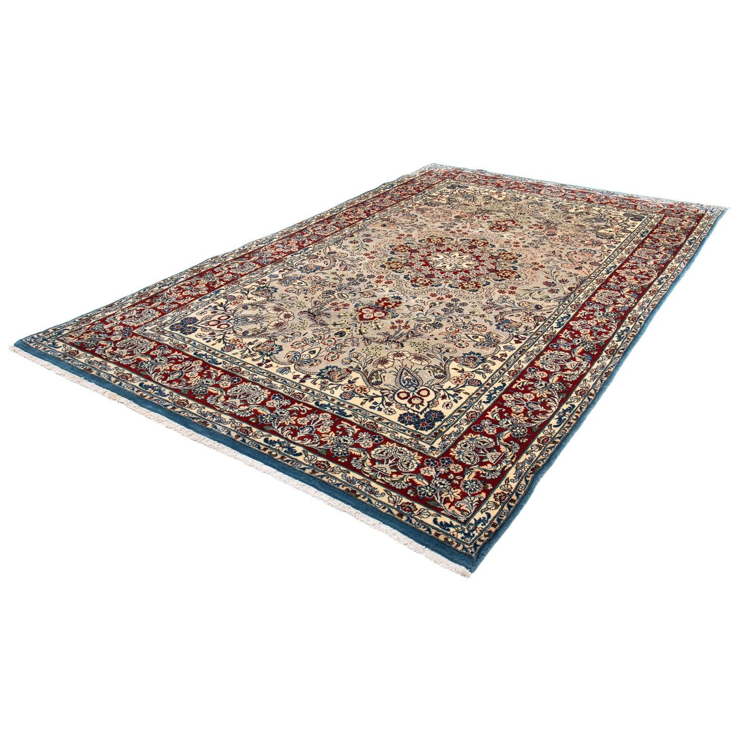 Alfombra persa - Keshan - 334 x 205 cm - beige